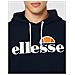 Ellesse Gottero - Felpa Con Cappuccio Da Uomo, Uomo, Shc07407, Marina Militare, L - Foto miniatura 4