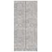 Libreria Grigio Cemento 82,5x30,5x185,5 cm in Legno Multistrato - Foto miniatura 6