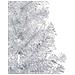 Set Albero Natale Artificiale LED e Palline Argento 150 cm PET - Foto miniatura 2