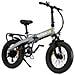 Bicicletta Elettrica J4 Plus Ruote 20" 36 Volt Motore 250 Watt Colore Grigio - Foto miniatura 2