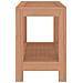 Tavolino da Bagno 60x30x45 cm in Legno Massello di Teak - Foto miniatura 2