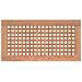 Tavolino da Bagno 60x30x45 cm in Legno Massello di Teak - Foto miniatura 3
