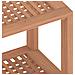 Tavolino da Bagno 60x30x45 cm in Legno Massello di Teak - Foto miniatura 4