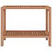 Tavolino da Bagno 60x30x45 cm in Legno Massello di Teak - Foto miniatura 6