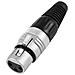 Xlr Plug 3pin Hi-x3cf - Foto miniatura 1