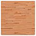 Piano Per Tavolo 80x80x2,5 Cm Quadrato Legno Massello Di Faggio - Foto miniatura 2