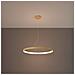 Sollux Lighting Lampadario Rio 55 Golden Led 3000k Th. 216 - Moderno Lampadario D'oro 150x55x55 Cm - Foto miniatura 3