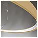 Sollux Lighting Lampadario Rio 55 Golden Led 3000k Th. 216 - Moderno Lampadario D'oro 150x55x55 Cm - Foto miniatura 1