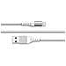 Cavo Usb A/lightning Rinforzato 2m - 2,4a Bianco, Bianco - Foto miniatura 1