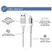 Cavo Usb A/lightning Rinforzato 2m - 2,4a Bianco, Bianco - Foto miniatura 2