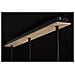 Lampada A Sospensione Bolero - Nero - Acciaio Verniciato A Polvere, Legno - 66x100x14 Cm - Foto miniatura 6