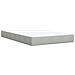 Giroletto a Molle con Materasso Grigio Chiaro 120x200cm Velluto - Foto miniatura 6