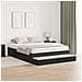 Struttura Letto con Contenitore in Rovere Nero 150x200 cm - Foto miniatura 5