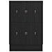 Struttura Letto con Contenitore in Rovere Nero 150x200 cm - Foto miniatura 9