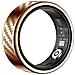 Anello Intelligente Impermeabile Ip68+5atm: Monitoraggio Salute E Notifiche Gold 12 - Foto miniatura 3