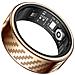 Anello Intelligente Impermeabile Ip68+5atm: Monitoraggio Salute E Notifiche Gold 12 - Foto miniatura 5