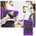 Custodia Per Samsung Galaxy Tab A7 Lite 8,7"" Con Tracolla Viola - Foto miniatura 3