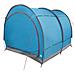Tenda porta biciclette con tetto Blu 256 x 222 x 182 cm - Foto miniatura 7