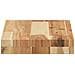 Mensole da Parete 3 pz 40x20x4 cm Legno Acacia Rifinito a Olio - Foto miniatura 5