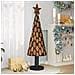 Albero di Natale Marrone 150 cm Legno massello di teak - Foto miniatura 3