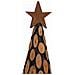 Albero di Natale Marrone 150 cm Legno massello di teak - Foto miniatura 7