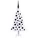 Albero di Natale artificiale Bianco 120 cm PVC e Acciaio - Foto miniatura 4