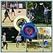 Frisbee Disco volante pesante da 200 g, per attività all'aperto -2 Pack - Foto miniatura 6