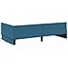 Struttura Letto Angolare con Materasso Altro 2 pcs Blu Velluto - Foto miniatura 9