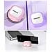 Custodia Protettiva Compatibile Con Samsung Buds4/4 Pro Con Penna Di Pulizia, Supporto Trasparente E Chiusura Di Sicurezza Purple - Foto miniatura 3