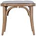 Sgabello In Legno Imbottito 55x37x47h Cm - Foto miniatura 2