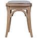 Sgabello In Legno Imbottito 55x37x47h Cm - Foto miniatura 5