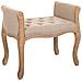 Sgabello In Legno 71x 48x45/60 Cm Beige - Foto miniatura 1
