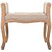 Sgabello In Legno 71x 48x45/60 Cm Beige - Foto miniatura 3