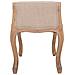 Sgabello In Legno 71x 48x45/60 Cm Beige - Foto miniatura 4