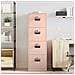Armadio per File con cassetto 2 pcs Rosa 44 x 50 x 106.5 cm - Foto miniatura 4