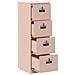 Armadio per File con cassetto 2 pcs Rosa 44 x 50 x 106.5 cm - Foto miniatura 6