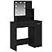 Tavolo da Trucco con cassetto Rovere Nero 86,5 x 35 x 136 cm - Foto miniatura 1