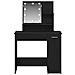 Tavolo da Trucco con cassetto Rovere Nero 86,5 x 35 x 136 cm - Foto miniatura 6