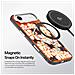 Cover per iPhone Air - TPU+PC+Pelle /PU, Arancione, MagSafe - Foto miniatura 4