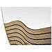 Specchio Da Parete Lines In Mdf E Laminato Di Frassino - Foto miniatura 3