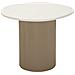 Tavolino Vkh1122-marrone-marmo Artificiale-46x48x39 Cm - Foto miniatura 1