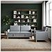 Set di Divani con Storage 2 pcs Grigio Chiaro Poliestere - Foto miniatura 3