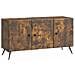 Mobile TV Rovere Fumo 99 x 34,5 x 50 cm Legno ingegnerizzato - Foto miniatura 1