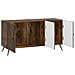 Mobile TV Rovere Fumo 99 x 34,5 x 50 cm Legno ingegnerizzato - Foto miniatura 3