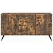 Mobile TV Rovere Fumo 99 x 34,5 x 50 cm Legno ingegnerizzato - Foto miniatura 4