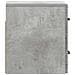 Mobiletto da notte a muro con cassetto 2 pcs Grigio Cemento - Foto miniatura 6