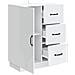 Credenza Bianco 66 x 34,5 x 87 cm Legno ingegnerizzato - Foto miniatura 5