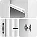 Credenza Bianco 66 x 34,5 x 87 cm Legno ingegnerizzato - Foto miniatura 9
