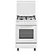 Cucina Elettrica AE55MX3 4 Fuochi Gas Forno Elettrico Classe A Dimensione 53 x 50 cm Colore Bianco - Foto miniatura 1