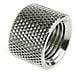 Connettore per Tubo ID Argento Lucido Ottone 1/4” 5 mm BP-WTP-C03 - Foto miniatura 1